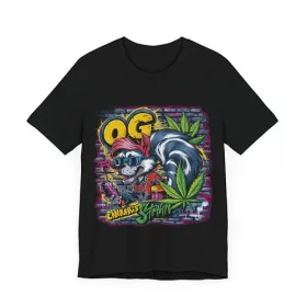 OG Skunk Strain Unisex Jersey Short Sleeve Tee