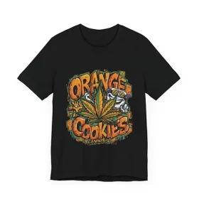 Orange Cookies Strain Unisex Jersey Short Sleeve Tee