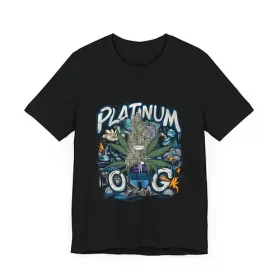 Platinum OG Strain Unisex Jersey Short Sleeve Tee