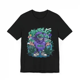 Purple Urkle Strain Unisex Jersey Short Sleeve Tee