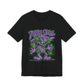 Purple Diesel Strain Unisex Jersey Short Sleeve Tee