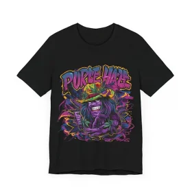 Purple Haze Strain Unisex Jersey Short Sleeve Tee